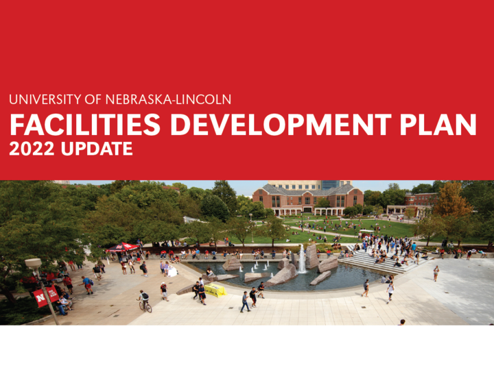 Picture of the title page graphic of the 2022 Facilities Development Plan